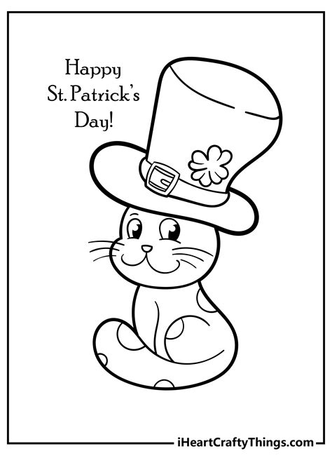 Free Printable St Patrick Day Coloring Pages - MIT Printable