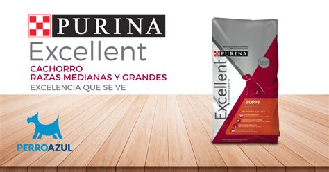 Purina Excellent Cachorro Razas Medianas Y Grandes 4kg El Perro Azul