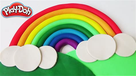 Arco Iris Con Plastilina Rainbow With Play Doh Perfect Colors Funkeep Youtube