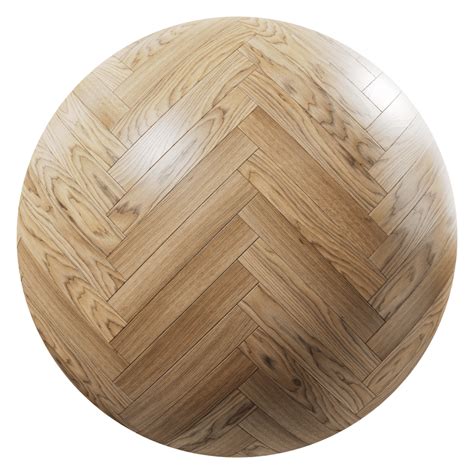 Herringbone Oak Wood Board Texture Light Brown Poliigon