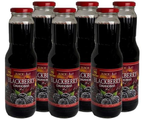Упаковка сока Ежевичного Magic Fruit ( 1л х 6 шт ) от продавца: WOW ...