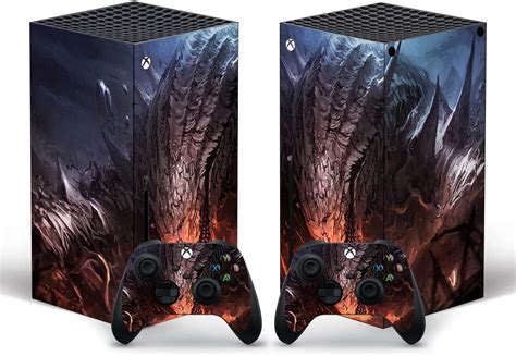 Full Body Vinyl Skin Sticker Decal Cover For Microsoft Xbox Series X Console And