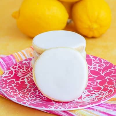 Girl Scout Cookies Lemon Cookie Recipe Copycat • Love From The Oven