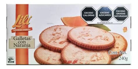 Galletas Lili Con Naranja G Mercadolibre