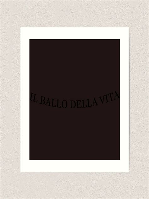 Il Ballo Della Vita Tatoo Damiano Maneskin Art Print By