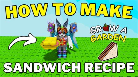 how to make sandwich grow a garden