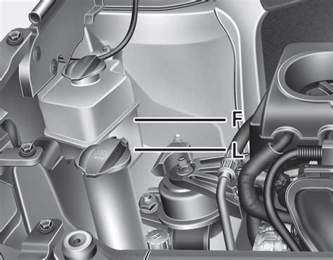 Hyundai Santa Fe DM Checking The Coolant Level Engine Coolant