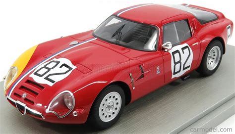 TECNOMODEL TM18-65D Масштаб 1/18 | ALFA ROMEO TZ2 COUPE N 82 ...