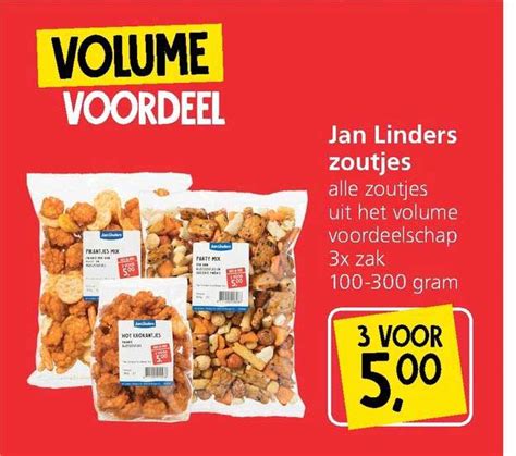 Jan Linders Zoutjes Aanbieding Bij Jan Linders 1Folders Nl