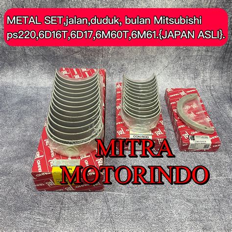 Metal Set Jalan Duduk Bulan Mitsubishi Fuso Ps220 6D16T 6D17 6M60T 6M60