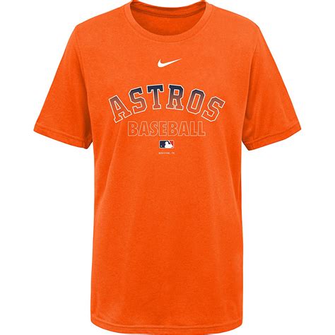 Nike Boys Houston Astros Legend Practice T Shirt Academy