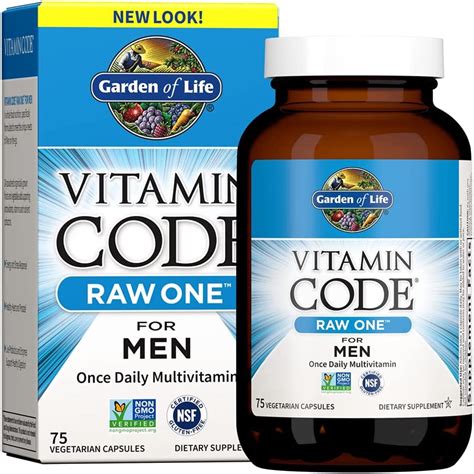 Vitamin Cho Nam Giới 75 Viên Dạng Raw Garden Of Life Vitamin Code