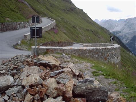 The hairpins of Stelvio Pass (aka Passo dello Stelvio aka Stilfser Joch)