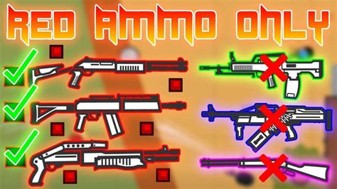 Red Ammo Only Challenge Shotguns Only Surviv Io Youtube