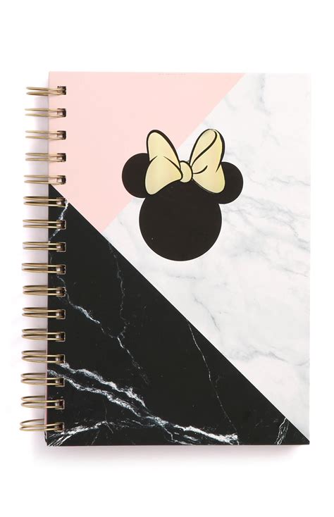 Primark Minnie Mouse Marble A5 Notebook Disney Notebook Cute