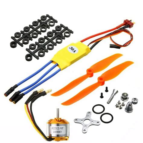 A T Kv Brushless Motor A Esc Propeller Set For