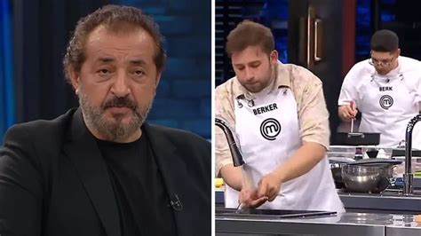 MasterChef All Star da Berk in çift tadım yaptığını gören Mehmet