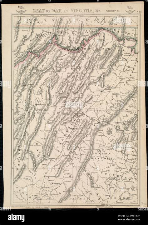 Seat of war in Virginia, &c , Virginia, History, Civil War, 1861-1865 ...