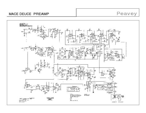 unveiling  peavey bravo  schematic mastering   workings