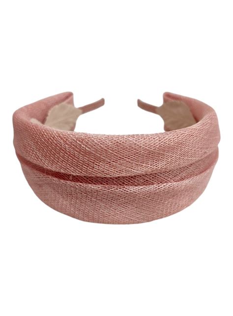 Diadema Nude De Fiesta Para Bodas Bautizos Y Comuniones INVITADISIMA