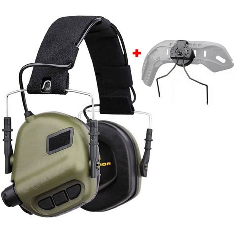 Наушники для стрельбы Активные Earmor M31 + крепление на каску TOR-D ...