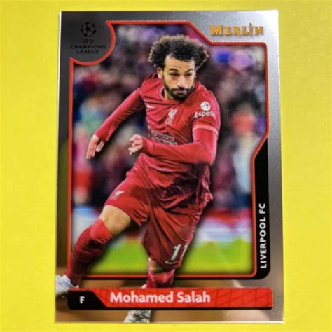 Topps Merlin Uefa Mohamed Salah Liverpool Fc Eur