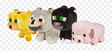 Bring A Pal - Minecraft Tuxedo Cat Plush, HD Png Download - 748x421 ...