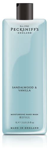 Pecksniff S Classic Sandalwood Vanilla Hand Wash Refill Pecksniff S