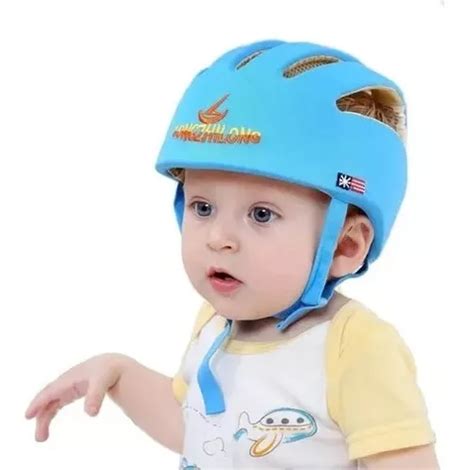 Casco Protector Para Bebes Antigolpes Ajustable Colores MercadoLibre