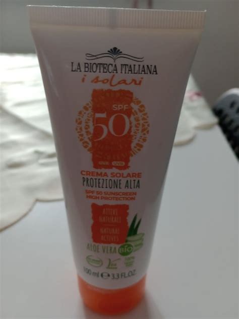 La Bioteca Italiana Crema Solare Protezione Alta Spf Ml Inci