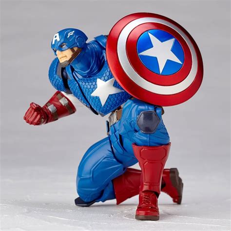 Revoltech Captain America Action Figure