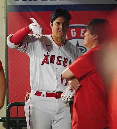 大谷翔平4打数2安打1盗塁、激走もエンゼルス7連敗 プレーオフ進出はますます厳しい状況に Mlb写真ニュース 日刊スポーツ