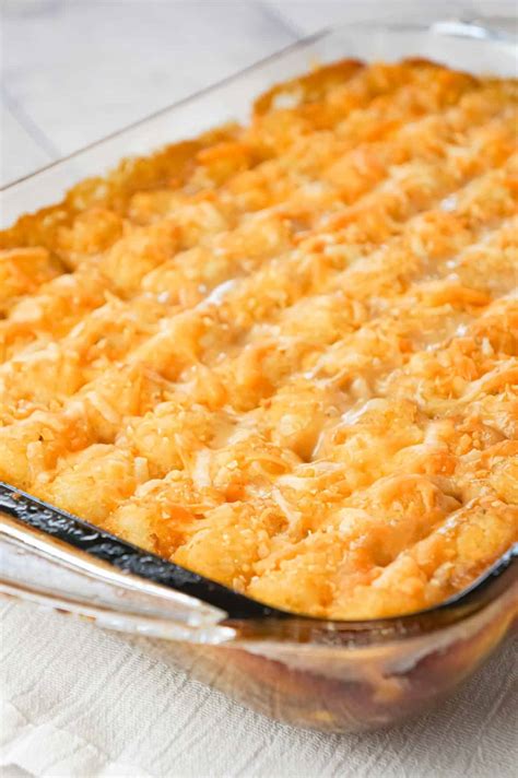 Tater Tot Hotdish - This is Not Diet Food
