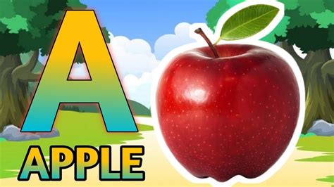 A For Apple B For Ball Nursery Rhymes Alphabets Super Simple Abc