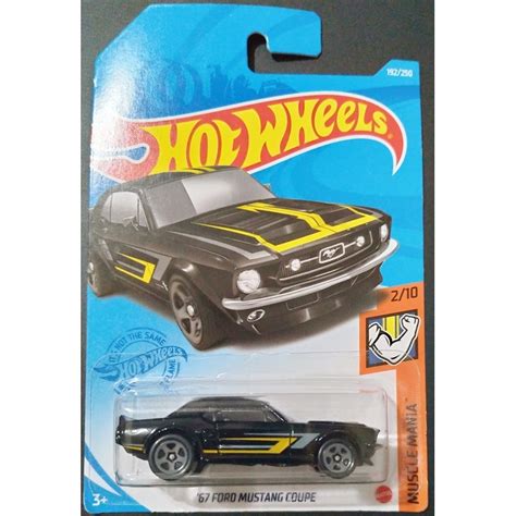 Hot Wheels Ford Mustang Coupe GTC Hotwheels Shopee Brasil