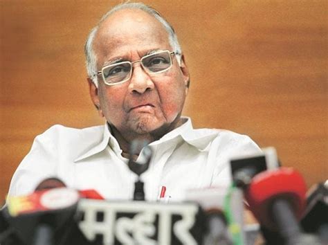 NCP president Sharad Pawar admitted to hospital after feeling uneasy ...