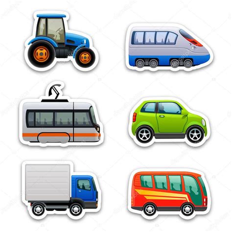 Transportation Icons Stock Vector Kolopach 18467623