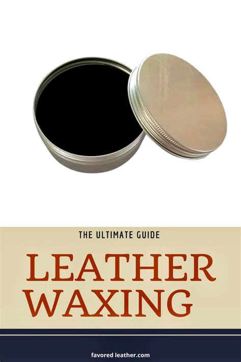 Leather Wax The Ultimate Guide Leather Diy Crafts Leather Carving