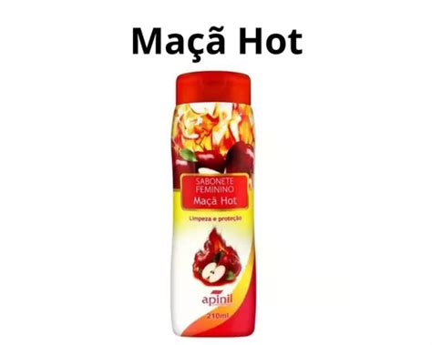Sabonete Íntimo Apinil Líquido Maça Hot 210mL 1 Unidade MercadoLivre