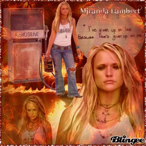 Miranda Lambert - Kerosene Picture #129578149 | Blingee.com