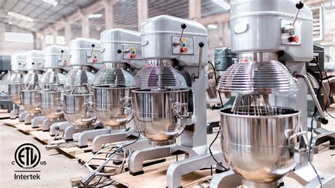 Commercial Planetary Food Mixer With Etl Certification