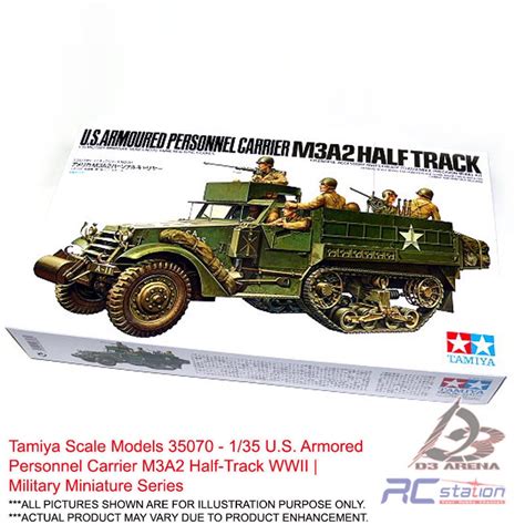 Tamiya Scale Models #35070 - 1/35 U.S. Armored Personnel Carrier M3A2 ...