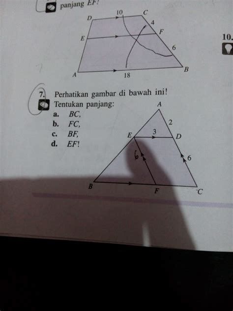 Perhatikan Gambar Dibawah Ini Tentukan Panjang Ab Dan Bc Sisi Tegak