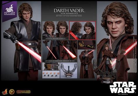 全新啡盒未開 Hot Toys Anakin Skywalker Dark Side DX AE Star Wars Artisan Edition 星球大戰 天行者 入魔 植髮版