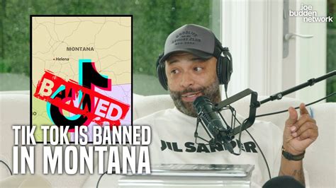 Tik Tok Is Banned In Montana Joe Budden Reacts Youtube