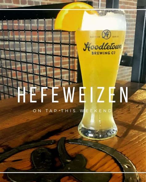 Back On Tap Hefeweizen Hoodletown Brewery