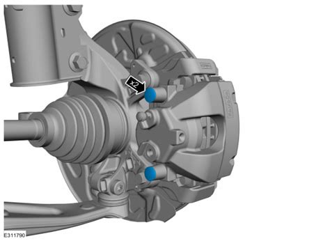 Ford Escape Removal And Installation Brake Pads Front Disc Brake