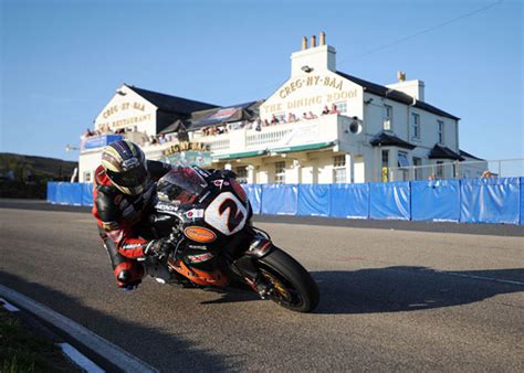 John Mcguinness Creg Ny Baa Superbike Practice Tt Isle Of Man Tt