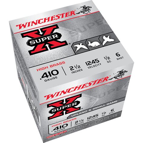 Winchester Super X High Brass 410 Bore Shotgun Ammo