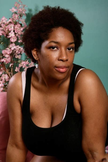 Chubby Ebony Teen Misty Unleashes Her Big Tits Spreads Her Hairy Pussy NakedPics